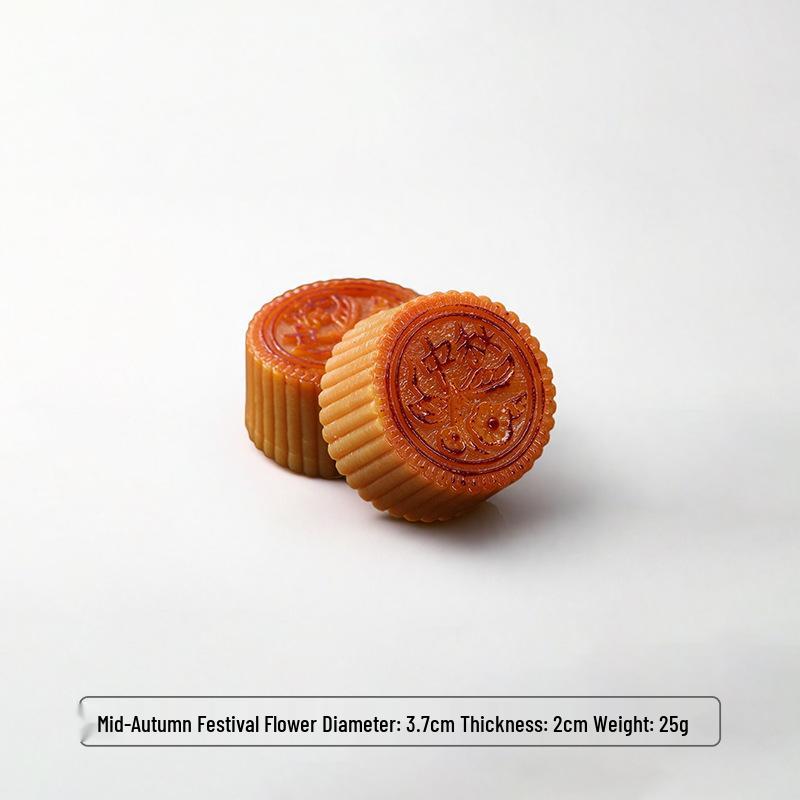 Red Bean Mooncake Simulation Toy - Children's Role-Play & Mid-Autumn Festival Decoration