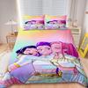 K-Pop Истребители демонов Комплекты постельного белья Евро Односпальный Одеяло Покрывало Пододеяльник Наволочка 2-3 предмета Комплекты Детский Взрослый Размер