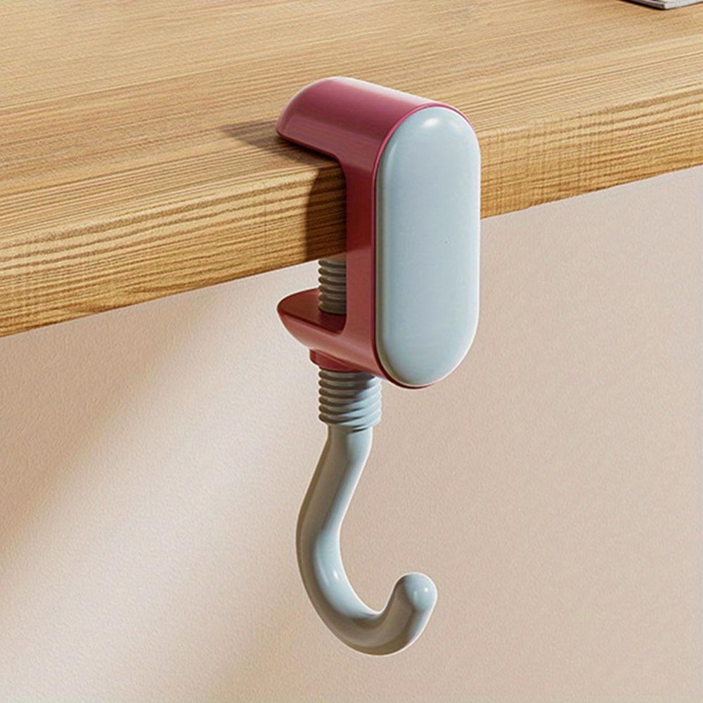 Милый мультяшный крючок для края стола, регулируемые крючки для сумок на рабочем столе Dopamine, прочная несущая вешалка для игровой гарнитуры, крючки для ключей