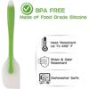 Kitchen Silicone Spatula Translucent For Cooking Dough Scrape Cream Heat-Resistant Utensils Baking Cake Brush Tools