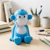 Squeaky Monkey Squeeze Toy with Realistic Sound Soft TPR Fidget for Stress Relief Cute Animal-Shaped Decompression Gadget for Kids Adults