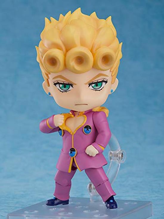 Nendoroid TV Anime [JoJo's Bizarre Adventure: [Золотой Ветер] Джорно Джованна Немасштабная Полностью Подвижная Фигурка из ABS и ПВХ, Раскрашенная, Переиздание ME12991