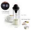 2025 Electric Milk Frother Egg Beater Coffee Whisk Automatic Mixer Jug Cup Kitchen