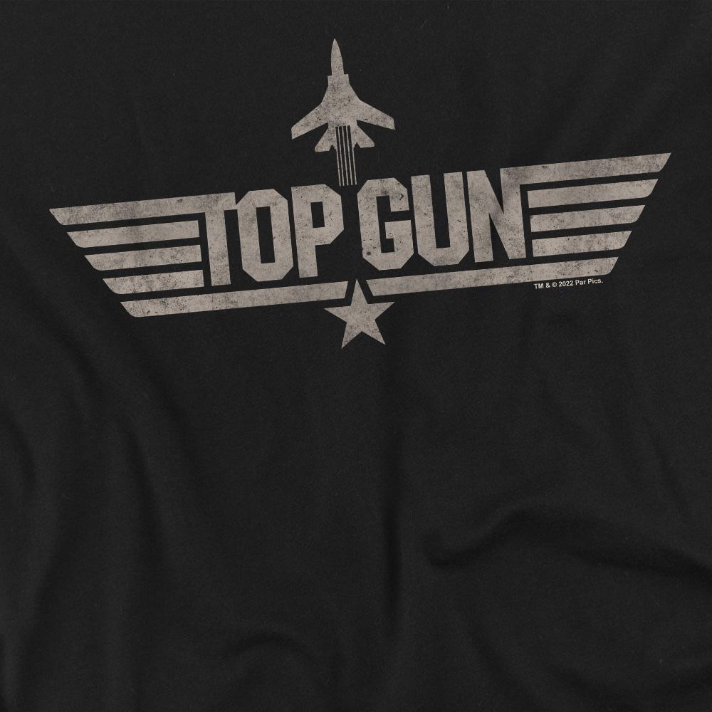 Top Gun Mens Monotone Logo T-Shirt