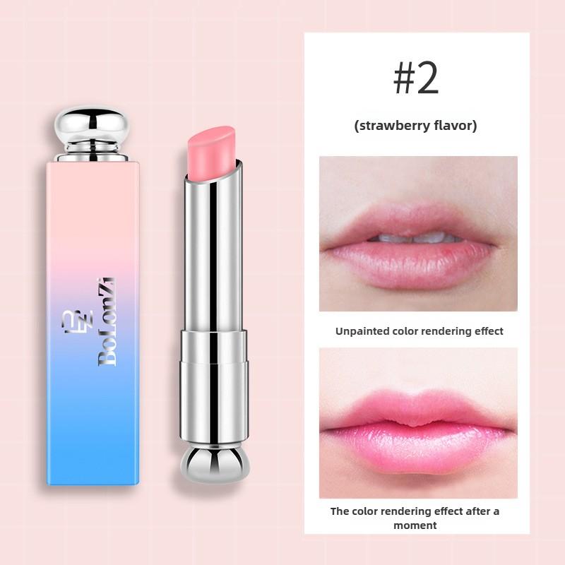 Color-changing Moisturizing Lip Balm, Hydrating Lip Oil, Ladies' Soft and Hydrating Lip Care, Color-changing Lip Balm