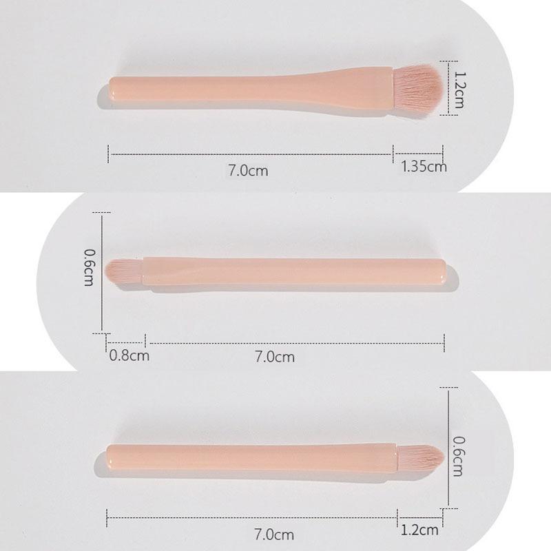 Четыре в одном Кисть для макияжа Кисть для теней для век Кисть для румян для пудры