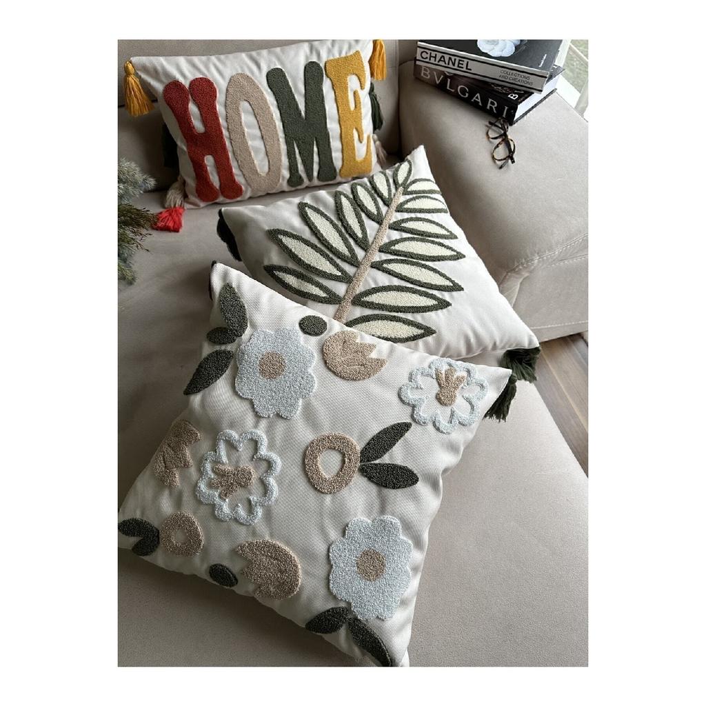 Buse Homes 2-piece Combination Punch Throw Pillow Cover