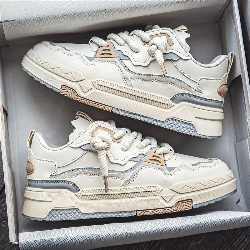 Массивные мужские повседневные туфли весна осень мода удобные кроссовки женские туфли на платформе вулканизированная обувь для девочек скейтборд обувь Mujer