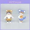 Cat Cute Mofusand Animal Costume Model Ornament Set For Desktop Decoration