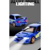 1/32 Subaru Impreza WRX STI Supercar Diecast Model Alloy Metal Car Classic Love Collection Hobby Birthday Gifts with Friend