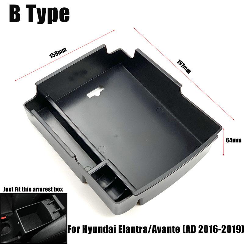 Для Hyundai Kona Encino CELESTA Tucson iX35 iX25 Creta VERNA Solaris LAFESTA Elantra Avante Mistra Стайлинг автомобиля Подлокотник Бардачок