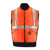 Цвет жилета для защиты от холода [L] (предупреждающий оранжевый)