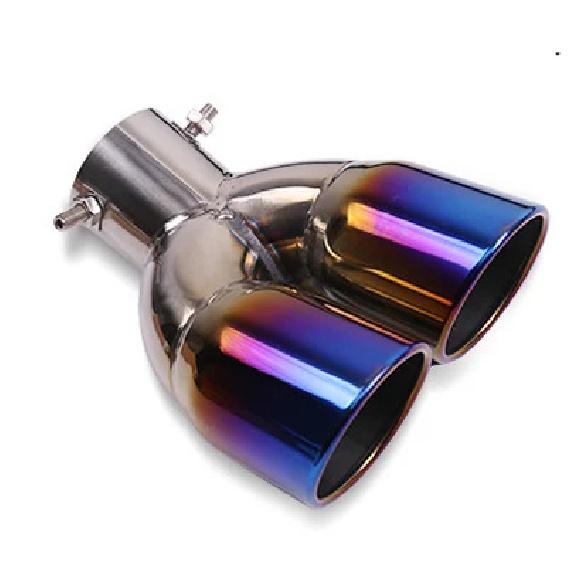 For Toyota C-HR CHR 2016 2017 2018  Stainless Steel exhaust muffler tip Car Accessories