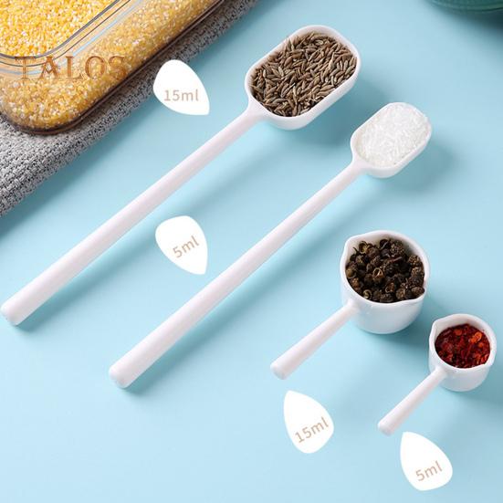 4 шт. ложка для сахара, большая емкость, многоцелевая, удобная ручка, полезная портативная ложка для кофе, ложка для сухого молока, бытовые принадлежности
