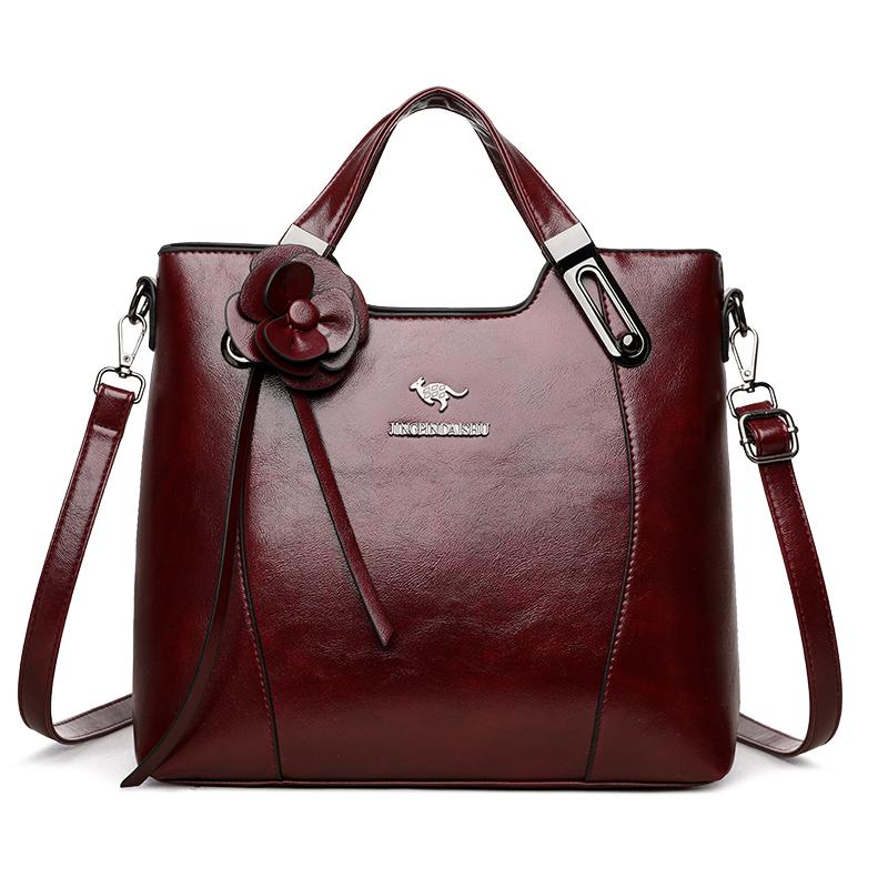 Винтажная женская сумка-тоут для поездок на работу, большая вместительная сумка через плечо