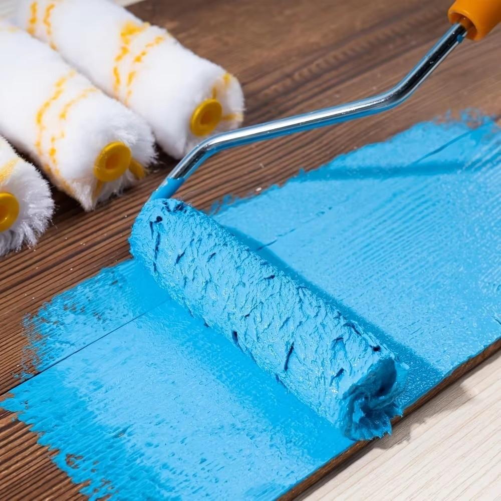 11Pcs/Set Polyester Blend Paint Roller Kit Small Corner Paint Roller Sponge  Commercial Use