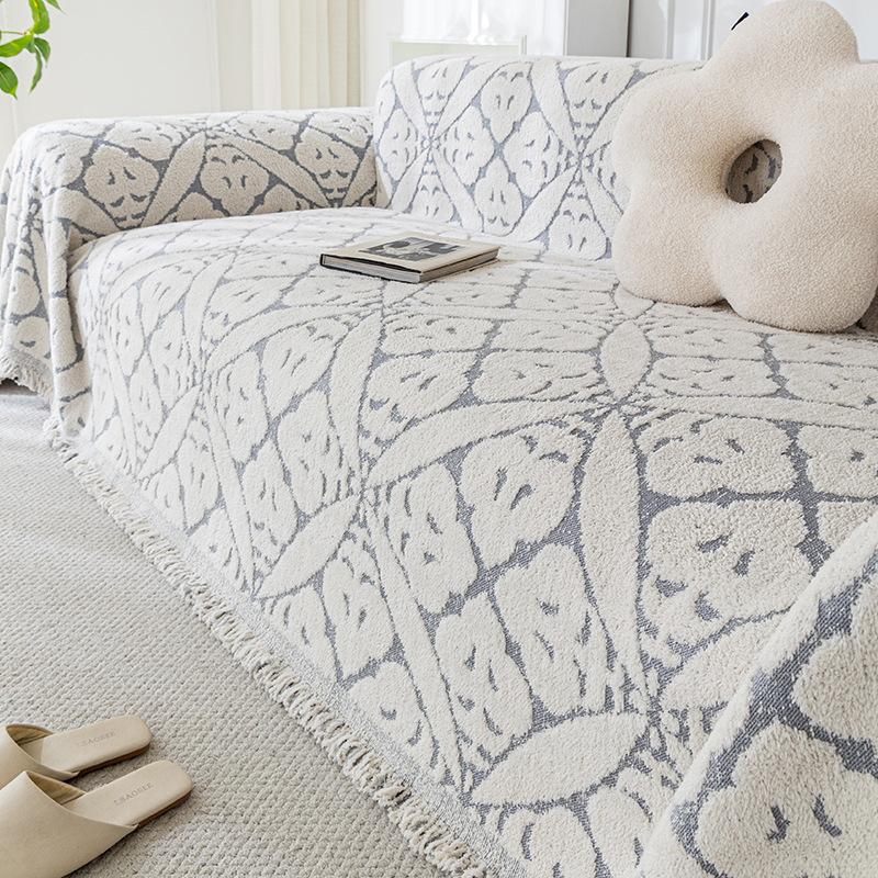 Зимнее Премиальное Одеяло Feeling Все Включено Универсальное Диванное Полотенце Диванное Одеяло Диванная Подушка Утолщенная Эластичная Нескользящая Подушка