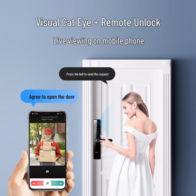 Kaadas HK300PRO Smart Visual Fingerprint Lock