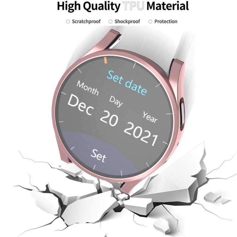 Мягкий чехол для Galaxy Watch 5 40 мм 44 мм Тонкий легкий ТПУ чехол для Galaxy Watch 5 40 мм 44 мм Защитный бампер для Sh