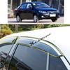 Для TOYOTA COROLLA EX 2001-2010 2011-2013 Стайлинг-наклейка на кузов автомобиля Пластиковые дефлекторы окон (ветровики) Защита от дождя/солнца Вентиляционные элементы