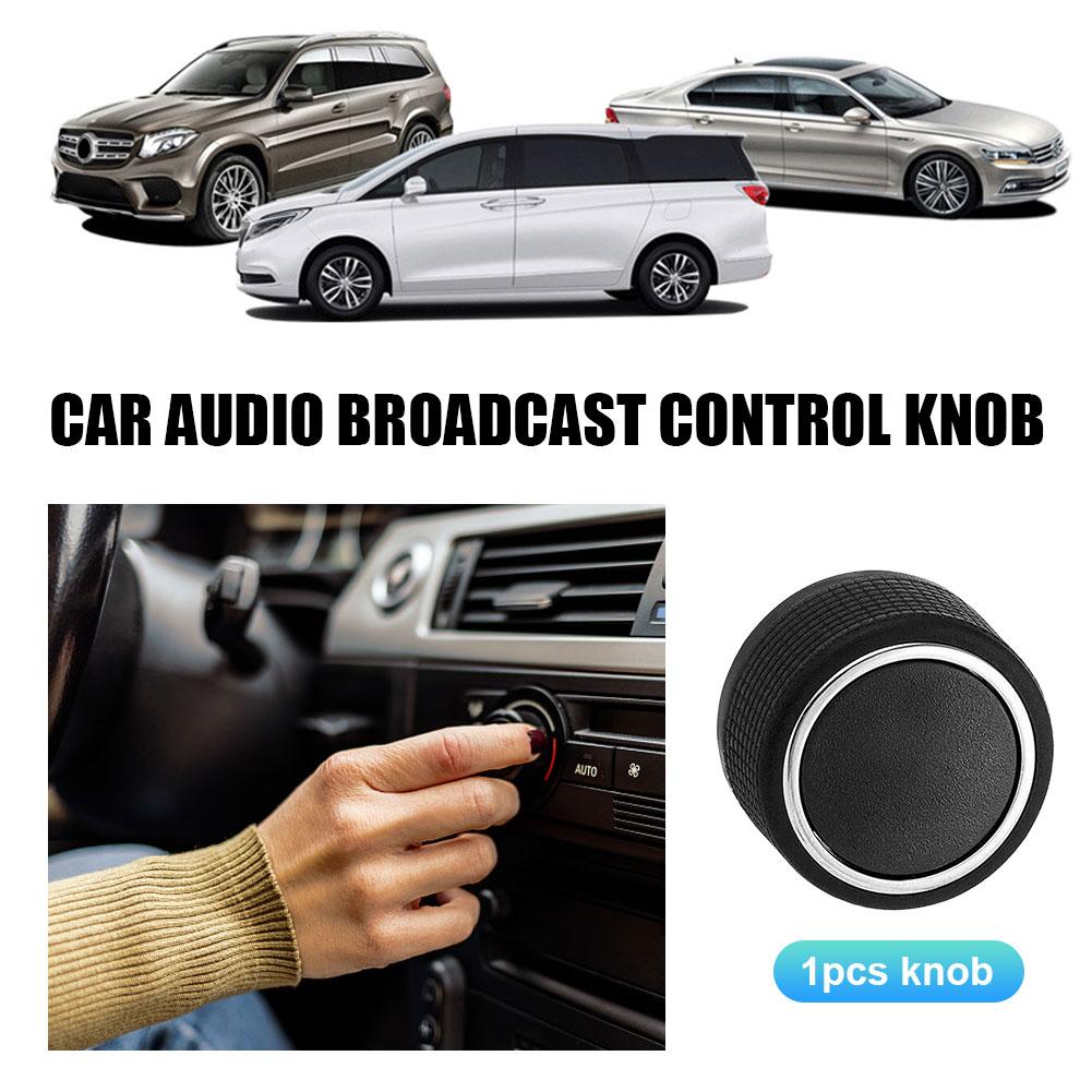 Radio Tuning Knob Car Stereo Control Knob Air Conditioning Knob Heat Control Button for GMC Acadia 09-13 for Buick Enclave 09-13