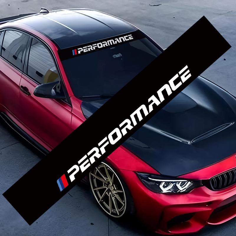High Quality Vinyl Car Sticker Decal for BMW E30 E34 E36 E39 E46 E60 E70 E87 E90 E91 E92, Front & Rear Windshield Decorative Sty TU0