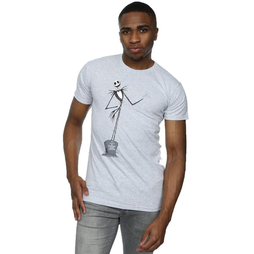 Disney Mens Nightmare Before Christmas Jack Pose T-Shirt