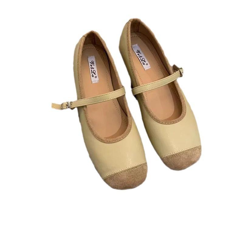 Модные и удобные серебристые туфли-одиночки Винтажные туфли Мэри Джейн Туфли на плоской подошве Весенне-летняя женская обувь