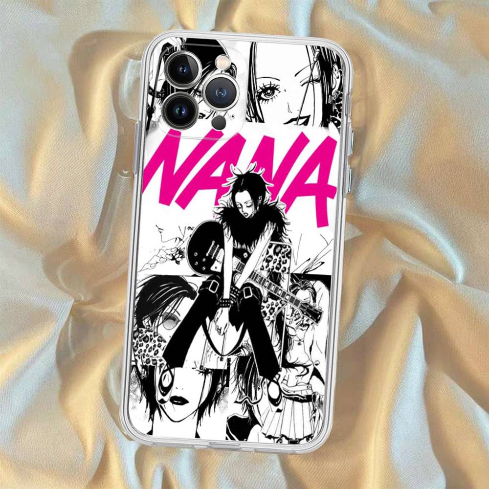 Чехол для телефона с аниме NANA Для iPhone 16 15 14 11 12 13 Mini Pro XS Max Чехол 6 7 8 Plus X Funda Shell