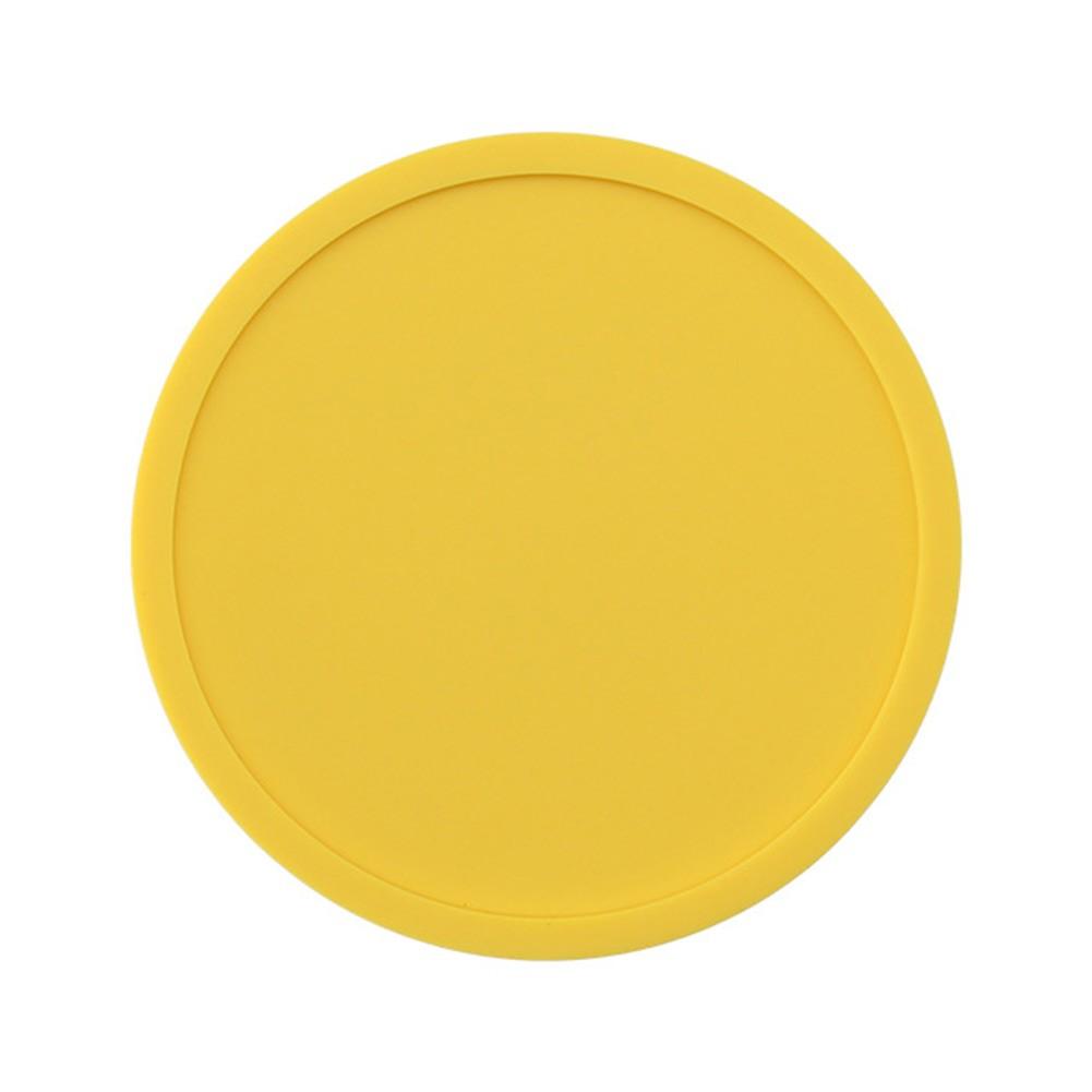 Коврик для чашки, силиконовая изоляционная подставка, нескользящая круглая подставка