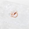 [Onm] Onm 14K Gold Needle Rose Gold Round Cubic Point Bracelet Ring Piercing (S9593990)