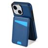 For iPhone 14 Case Compatible with MagSafe Detachable Card Holder Kickstand Leather Phone Back Cover