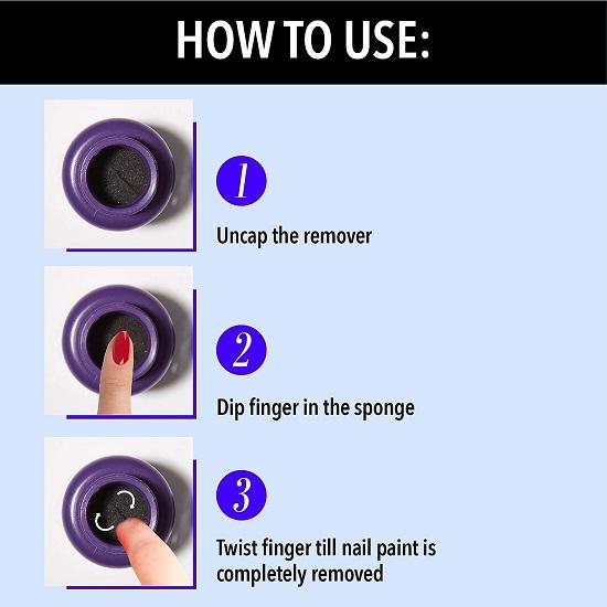 Средство для снятия краски с ногтей Blue Heaven Dip & Twist 40 мл