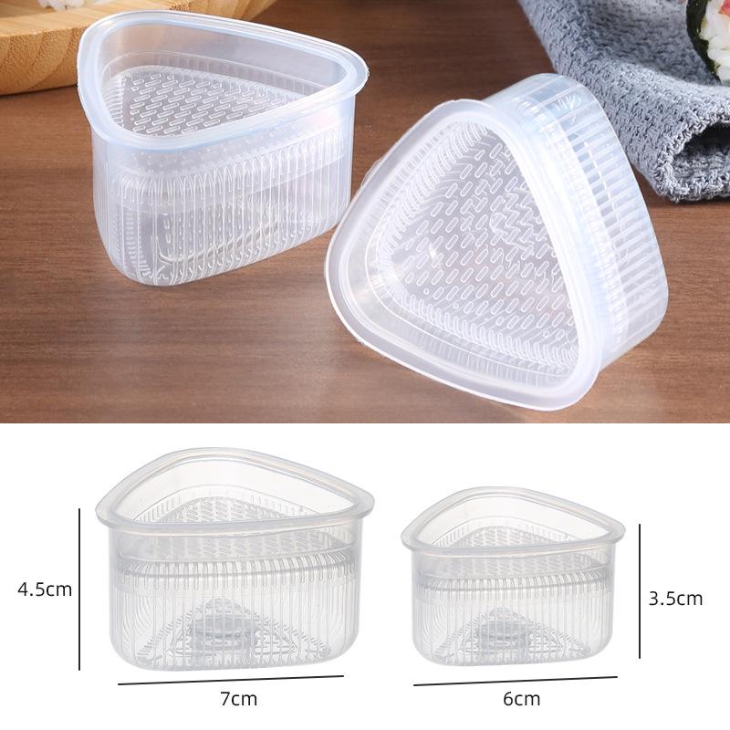 Набор японских треугольных форм для рисовых шариков для суши — удобный для детей, пищевой инструмент для самостоятельного изготовления