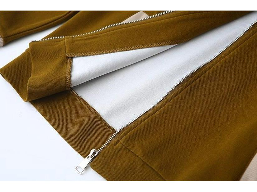 Элегантная осенняя спортивная одежда: Стильный костюм для мам среднего возраста, 50-60 лет, Премиум полный комплект