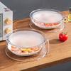 Крышка для защиты от брызг в микроволновой печи с ручкой Крышка для защиты от насекомых Крышка для нагрева, устойчивая к насекомым Штабелируемая крышка для защиты от брызг Легко моющаяся крышка для нагрева пищи