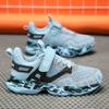 28-40 Детские Большие Размеры Модные Толстые Подошвы Fly Woven Камуфляжные Кроссовки Для Бега Спортивная и Повседневная Обувь