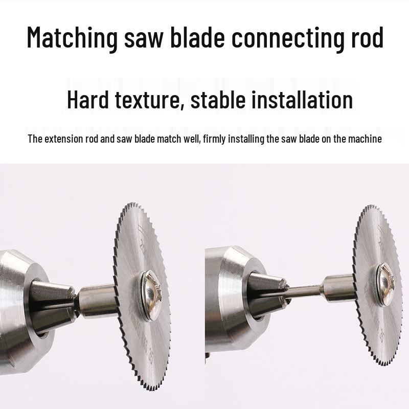 Mini High-Speed Steel Saw Blade for Wood, Plastic, and PVC - Fits Electric Grinders and Hand Drills
