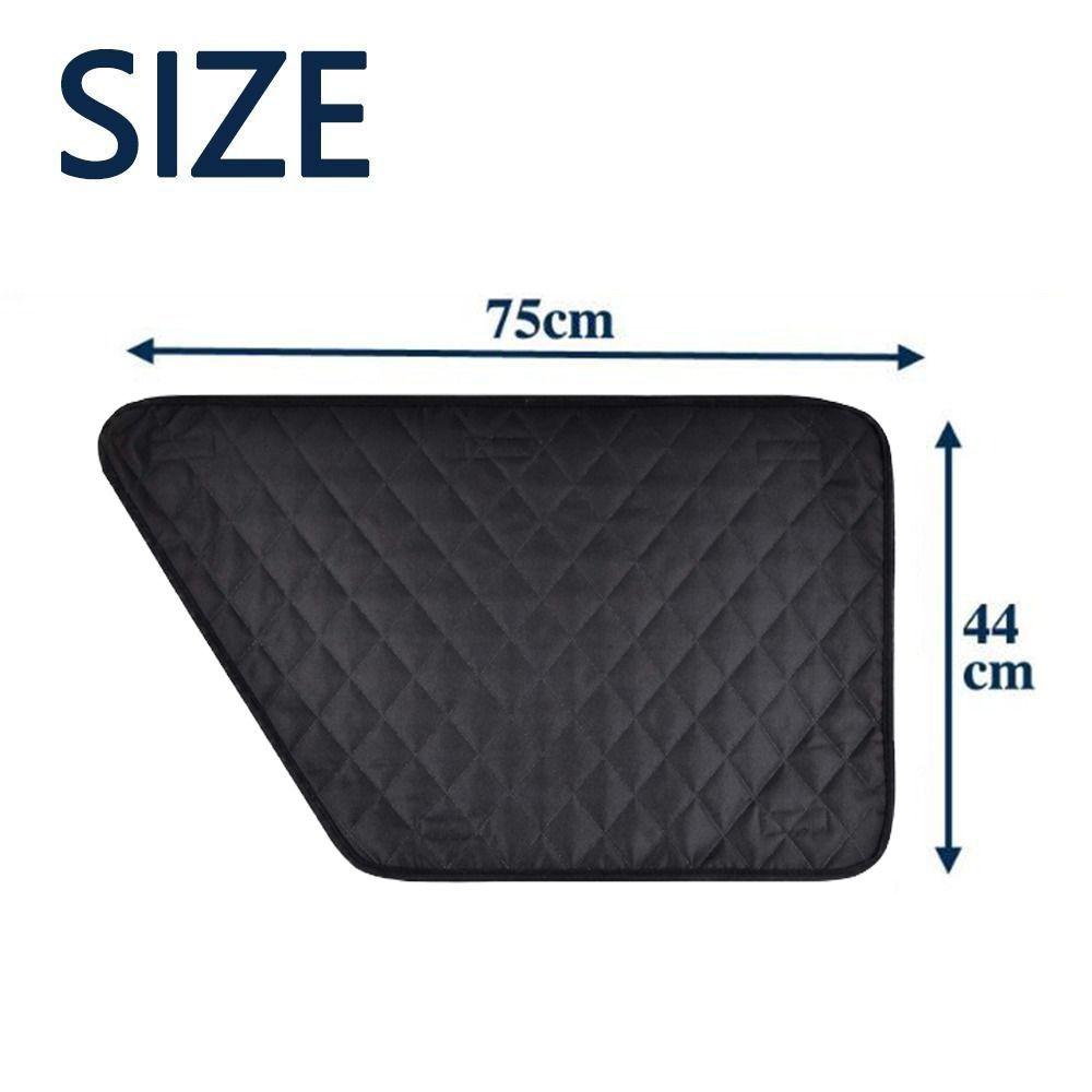 2 шт. водонепроницаемый протектор двери автомобиля для собак черный грязезащитный чехол для внутренней двери защита автомобильные аксессуары