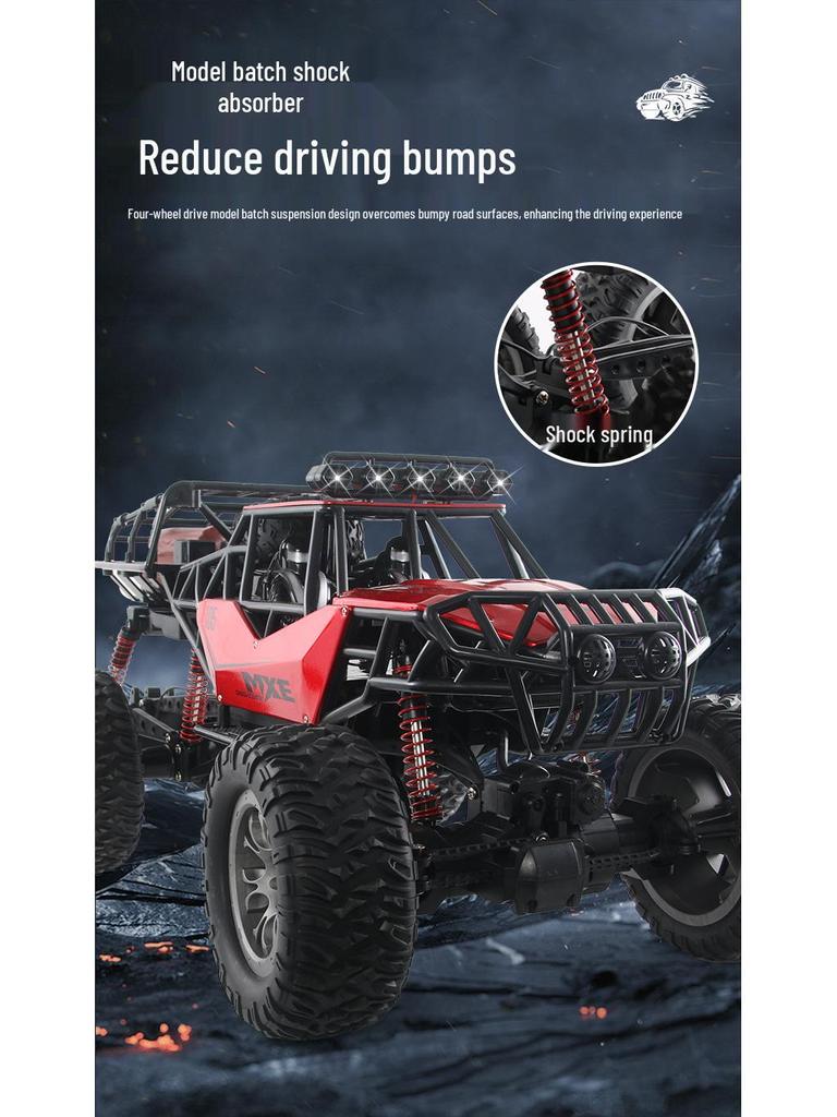 Дрифт-машина на радиоуправлении размера XL: Внедорожный, 4WD, Высокоскоростной, Перезаряжаемый Монстр-трак для мальчиков
