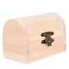 Wooden Vintage Treasure Chest Wood Jewellery Storage Box Case Kitchen Cabinet Storage