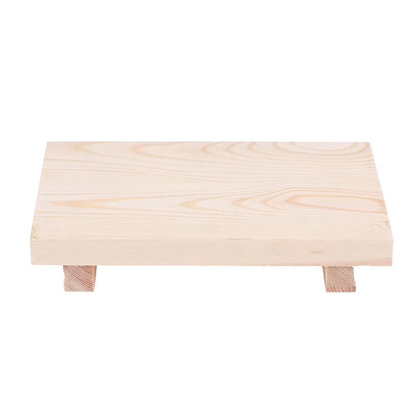 Retro Wooden Tray Pedestal Stand Bathroom Decor Vanity Hands Soap Scented Candle Storage Kitchen Seasoning Holder