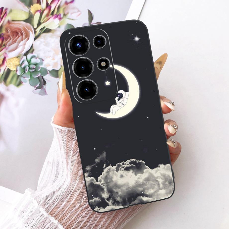 For Itel S26 Ultra Super 26 Ultra 26Ultra Phone Case Soft Black Silicone Cover Butterfly Dragon Cat Floral Painting Bumper Funda