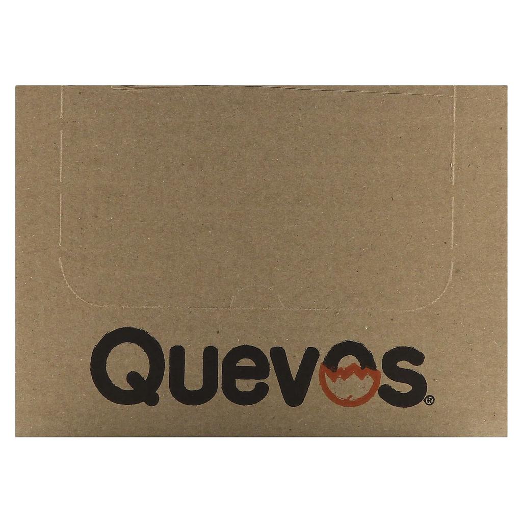 Quevos Pita Style Protein Chips, Original Seasoning, 6 Family Pack Bags, 90g Each (3.2 Pieces)