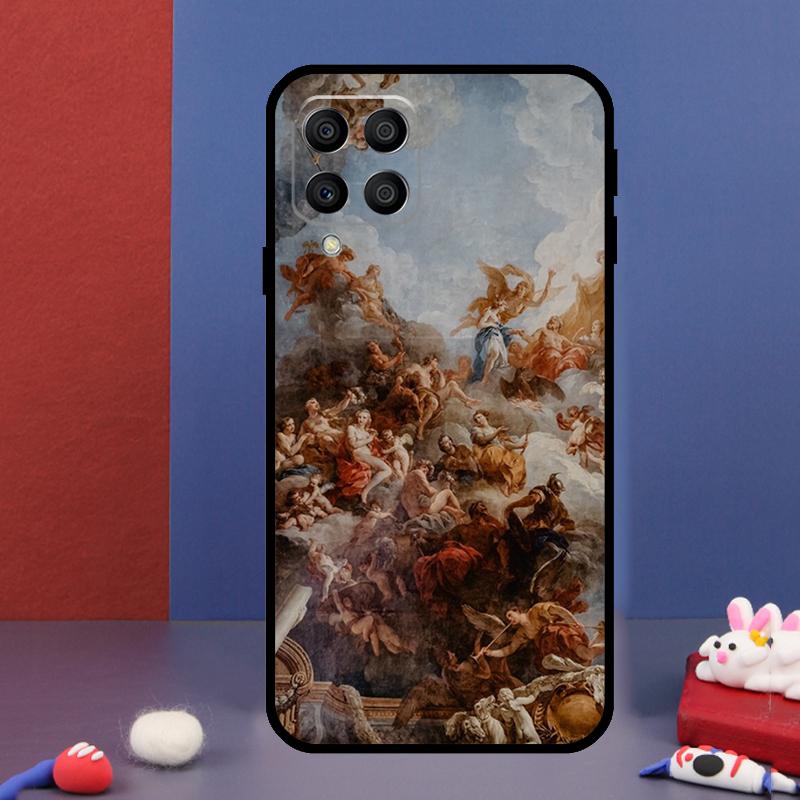 Краска в стиле Ренессанса для чехла телефона Samsung Galaxy M12 M13 M33 M23 M53 M15 M55 M31 M51 M14 M34 M54 M20 M32 M52
