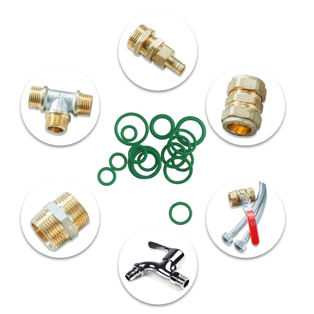 Набор колец круглого сечения, набор колец круглого сечения из нитрильного каучука высокого давления, уплотнительные кольца из нитрильного каучука для сантехники, ремонта автомобилей и кранов