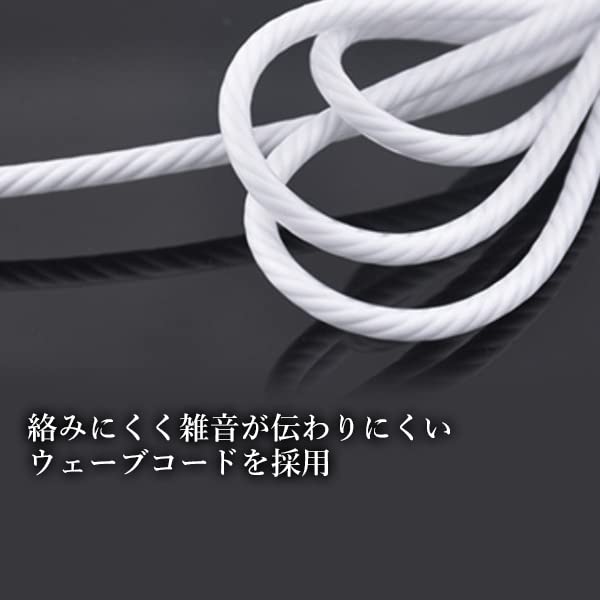 Wired White X Button Can Canal Type Earphone Heavy Bass Earphones, Microphone, Blue, Stylish, Included, Call, Jack, 3.5mm,