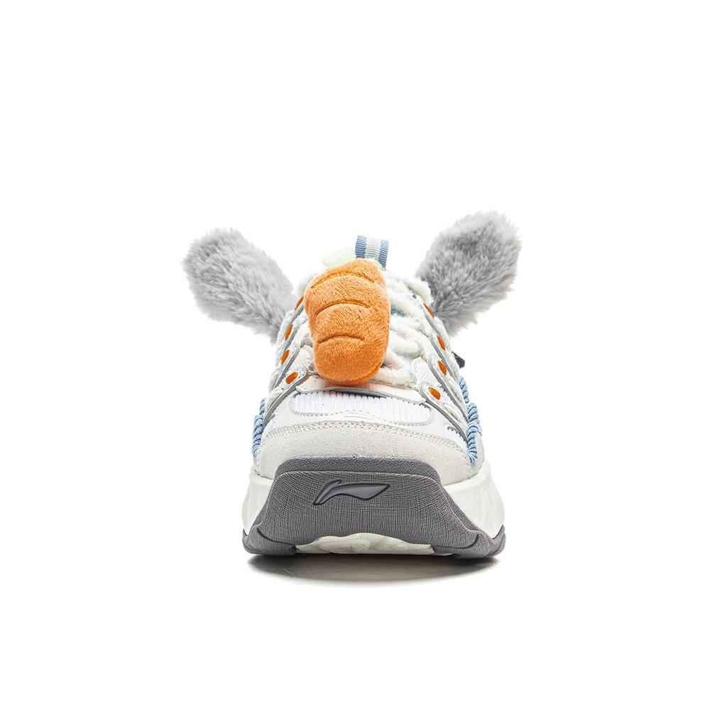 Кроссовки Li Ning Disney Zootopia X Cookie, классические, универсальные, с амортизацией и отскоком, низкие, повседневные, женские, сине-серые, AGCV254-5