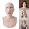 Mask Creepy Wrinkle Face Mask Latex Cosplay Party Props