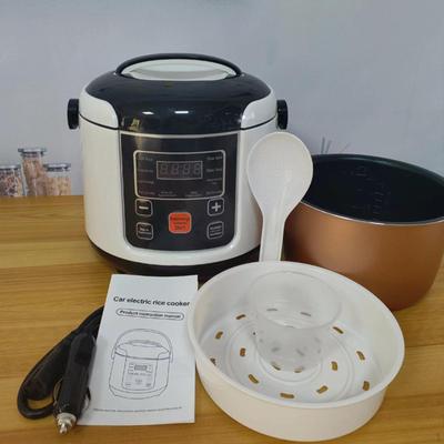 Электрическая рисоварка для автомобиля, контейнер для еды, подогреватель каши, съемный антипригарный горшок